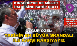 Kırşehir'de de Milli İradesine Sahip Çıktı... On Binler İmamoğlu için toplantı