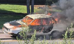 TBMM önünde ‘beyaz Toros’u ateşe veren kişi tutuklandı