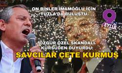 Özel, "Türkiye'ye ilan ediyorum" diyerek skandalı kürsüden duyurdu