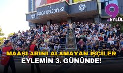 Maaşlarını alamayan belediye işçileri, eylemlerinin üçüncü gününde!