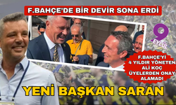 Fenerbahçe'de bir dönem daha sona erdi... Ali Koç kaybetti, yeni başkan Sadettin Saran oldu