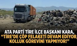 Tire’de çöp sorunu büyüyor