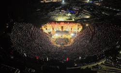 İzmir Devlet Opera ve Balesi Hierapolis Antik Tiyatrosu'nda vatandaşla buluştu