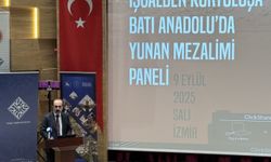 Türk Tarih Kurumu Başkanı Özgen, İzmir'deki panelde "Yunan mezalimini" anlattı
