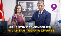 Arjantin Başkonsolosu Vivas’tan Başkan Tugay’a ziyaret