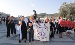 Foçalı kadınlardan Gazze için barış çağrısı