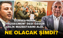 Özgür Çelik mazbatasını aldı, Gürsel Tekin'e yanıt verdi
