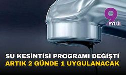 İzmir’de su kesintisi programı değişti: Artık 2 günde 1 uygulanacak