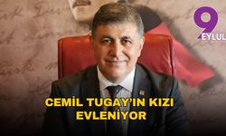 Başkan Cemil Tugay’ın kızı Defne evleniyor