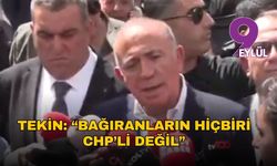 Gürsel Tekin’den il binası önünde dikkat çeken açıklama: “Biz kayyum değiliz, baba ocağındayız”