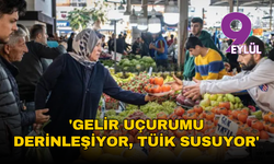 'Gelir uçurumu derinleşiyor, TÜİK susuyor'