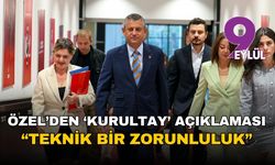 Özel'den 'olağanüstü kurultay' açıklaması: Bu bir rest değil, hukuki ve teknik bir zorunluluk