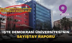 Sayıştay'dan Demokrasi Üniversitesi'ne usulsüzlük raporu: Milyonluk demirbaşlar buharlaştı, ihale kanunu hiçe sayıldı