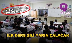 Yeni eğitim öğretim yılı yarın başlıyor