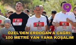 Özgür Özel’den Erdoğan’a çağrı: 100 metre yan yana koşalım