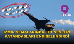 İzmir semalarında yankılanan jet sesleri vatandaşları endişelendirdi