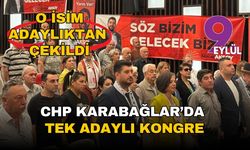 CHP Karabağlar'da tek adaylı kongre! O isim adaylıktan çekildi