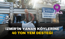 İzmir’in yanan köylerine 40 ton yem desteği