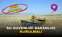 Kriz kapıda! 'Su Güvenliği Bakanlığı kurulmalı'