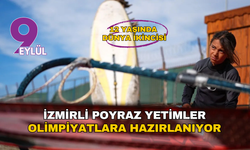 İzmir’den ‘Poyraz’ rüzgârı: Dünya ikincisi genç sörfçü olimpiyat hedefiyle yelken açıyor