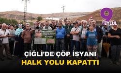 İzmir Çiğli'de çöp isyanı: Halk yolu kapattı