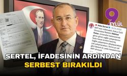 Atila Sertel, ifadesinin ardından serbest bırakıldı