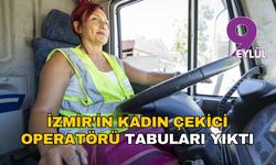 Büyükşehir’in kadın çekici operatörü tabuları yıktı