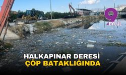 İzmir Halkapınar Deresi çöp ve koku bataklığında