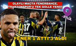 Olaylı maçta Fenerbahçe, Trabzonspor'u tek golle yendi