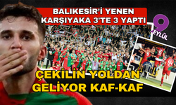 Karşıyaka, Balıkesirspor'u 2-1 Mağlup Ederek Üst Üste 3. Galibiyetini Aldı