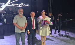 Tuğçe Kandemir, çeltik festivalinde konser verdi