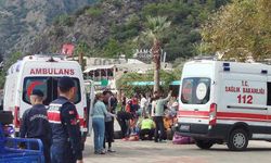 Fethiye'de yamaç paraşütleri havada çarpıştı