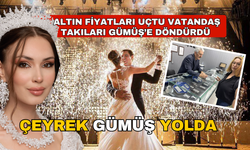 Altın alamayanlar düğünlerde gümüş takmaya başladı