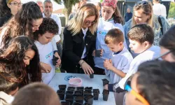 Buca’da özel çocuklara doğayla iç içe öğrenme deneyimi