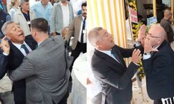 İYİ Parti İlçe Kongresi'nde arbede çıktı