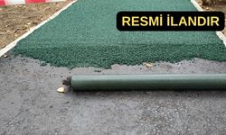 Bornova Belediyesi kauçuk kaplama malzemesi ve yapıştırıcı satın alacak