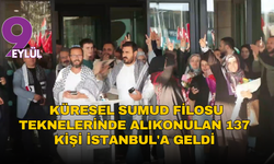 Küresel Sumud Filosu teknelerinde alıkonulan 137 kişi İstanbul'a geldi