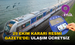 29 Ekim kararı Resmi Gazete’de: Ulaşım ücretsiz