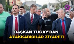Başkan Tugay'dan Ayakkabıcılar Sitesi ziyareti