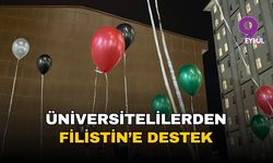 İzmirli üniversitelilerden Fİlistin'e destek