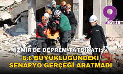 İzmir’de deprem tatbikatı: 6.6 büyüklüğündeki senaryo gerçeği aratmadı