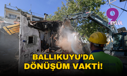 Ballıkuyu dönüşüm bölgesinde metruk yapılar yıkılıyor