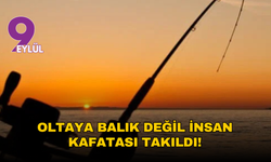 İzmir'de oltaya balık değil insan kafatası takıldı!