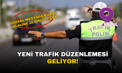 Yeni trafik düzenlemesi geliyor! Sosyal medyada kural ihlaline 25 bin TL ceza