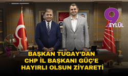 Başkan Tugay’dan CHP İl Başkanı Güç ve yönetimine hayırlı olsun ziyareti