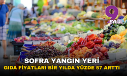 Sofra yangın yeri: Gıda fiyatları bir yılda yüzde 57 arttı
