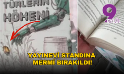İzmir Kitap Fuarı’nda skandal: Yayınevi standına mermi bırakıldı!