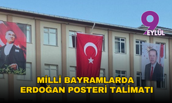 Milli bayramlarda Erdoğan posteri talimatı: Tarafsızlığa aykırı