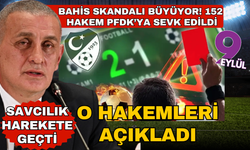 Son dakika... TFF, bahis skandalına karışan hakemleri açıkladı