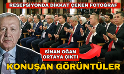 Resepsiyonda dikkat çeken fotoğraf: Sinan Oğan ortaya çıktı